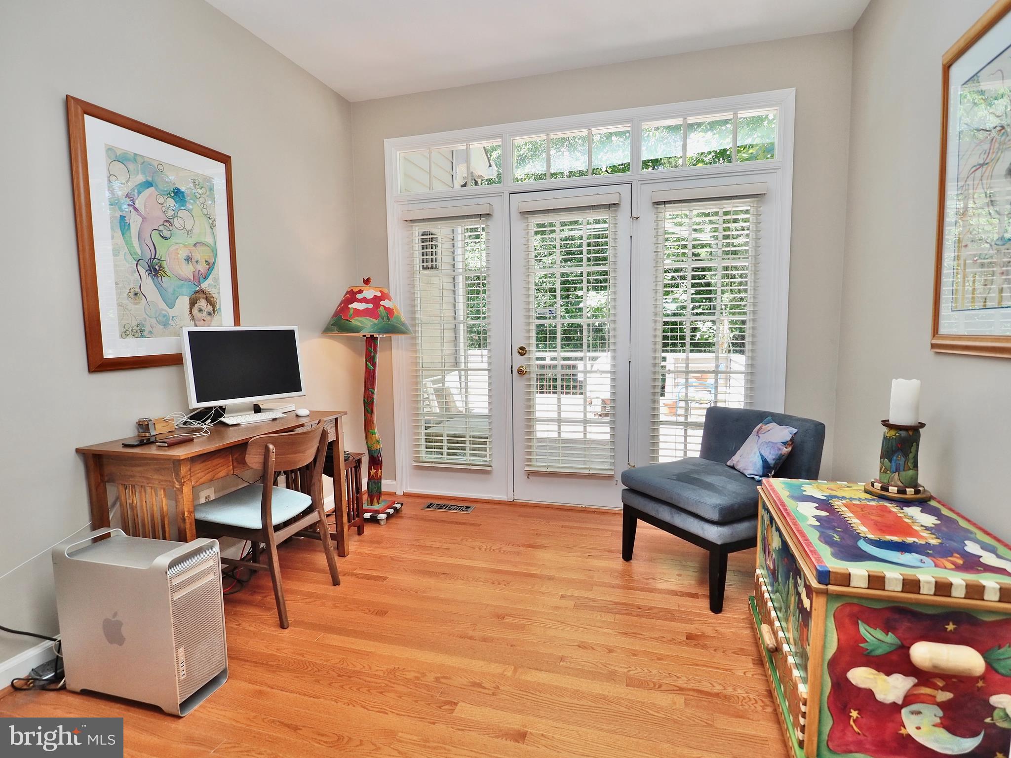 1312 Red Hawk Circle Reston, VA 20194 - Photo 8 of 48 Master suite sitting area and access to back deck