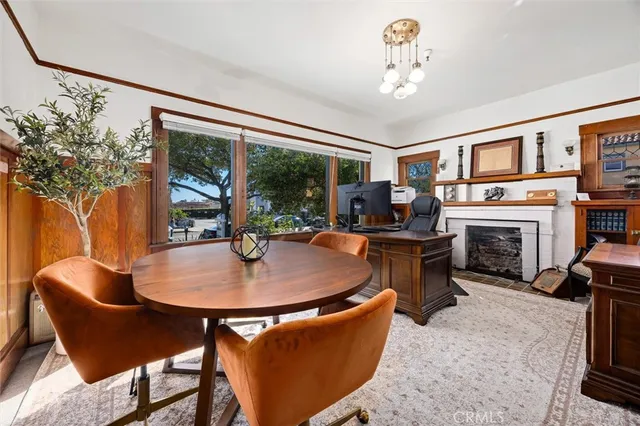 an empty room with wooden floor and closet