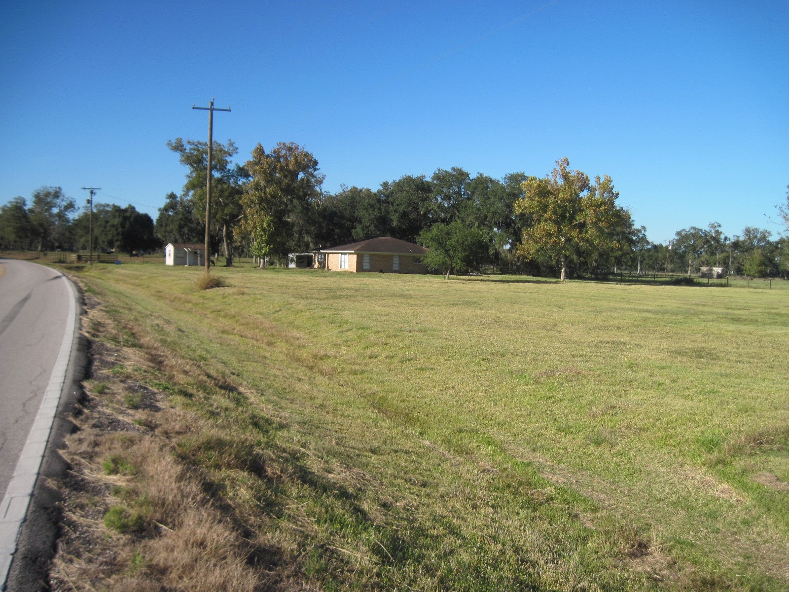 4129 Farm To Market 524 Road Sweeny, TX 77480 - Photo 9 of 28 a view of a field with an trees