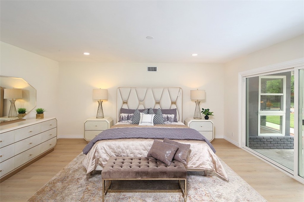 255 Sharon Road Arcadia, CA 91007 - Photo 14 of 29 a bed room with a bed and a window