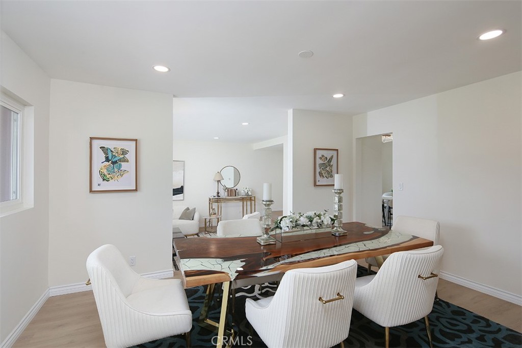 255 Sharon Road Arcadia, CA 91007 - Photo 6 of 29 a view of a dining room with furniture and wooden floor