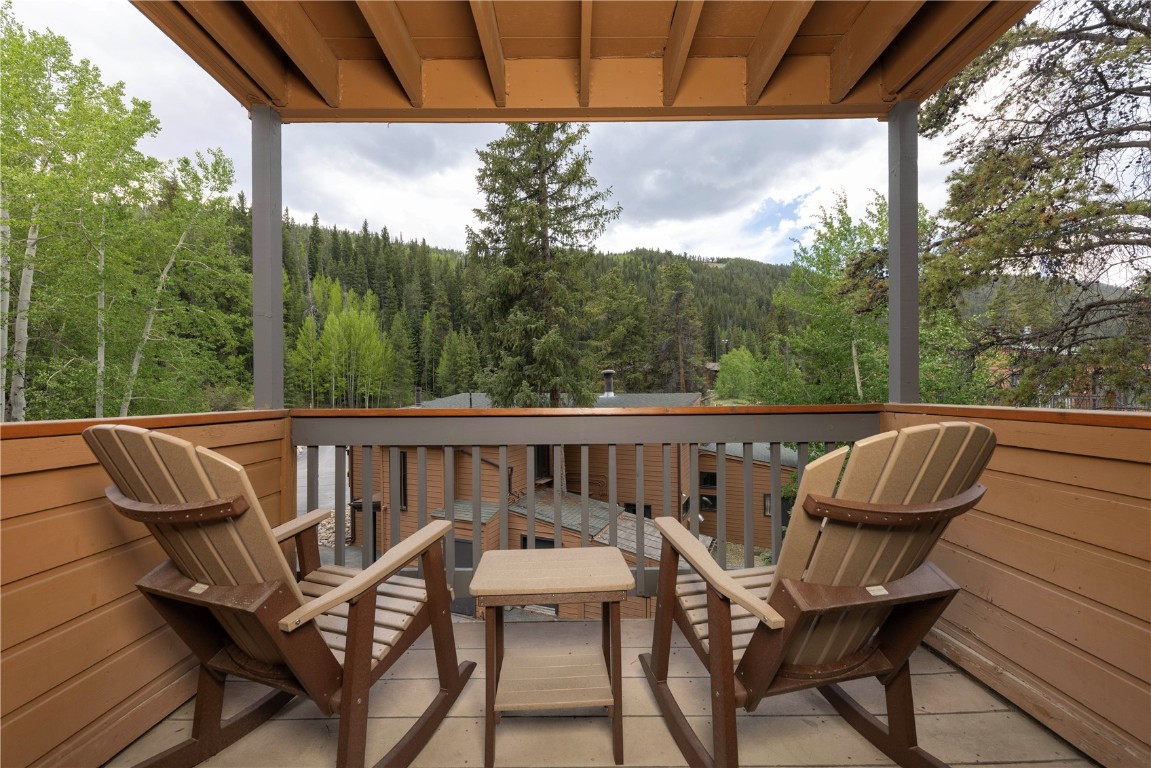 1493 East Keystone Road, Unit 2957 Keystone, CO 80435 - Photo 21 of 28 Front Deck