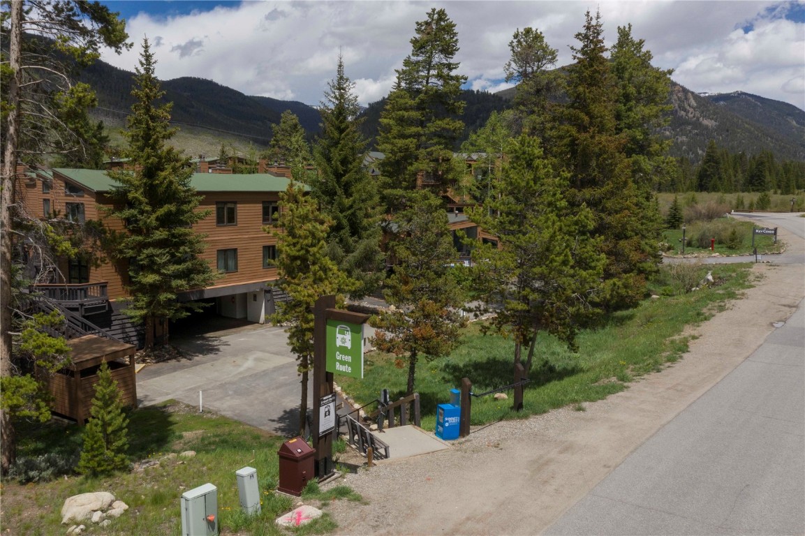 1493 East Keystone Road, Unit 2957 Keystone, CO 80435 - Photo 27 of 28 Bus stop to take you to ski area in front of complex