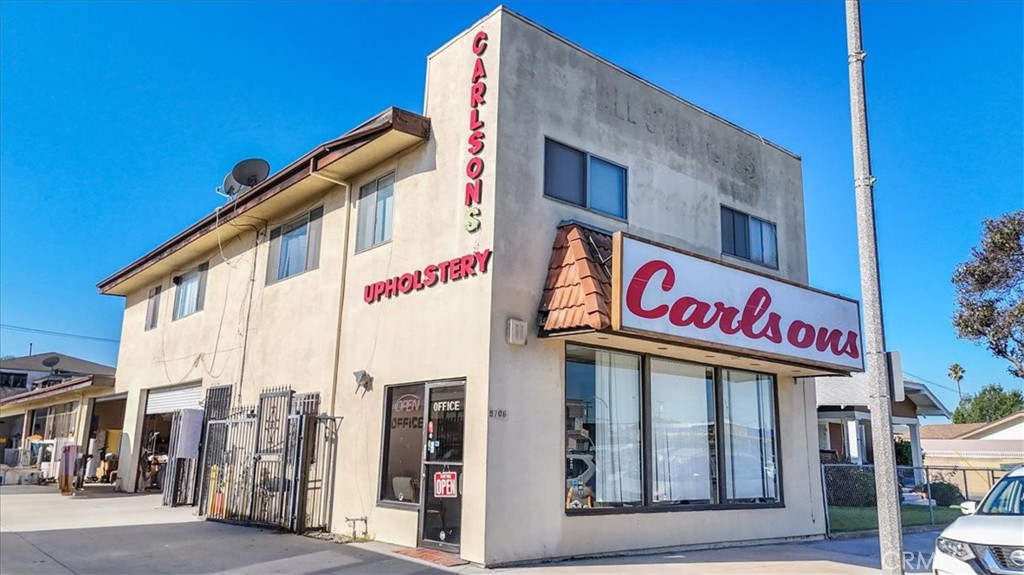 a sign that is on the wall of building