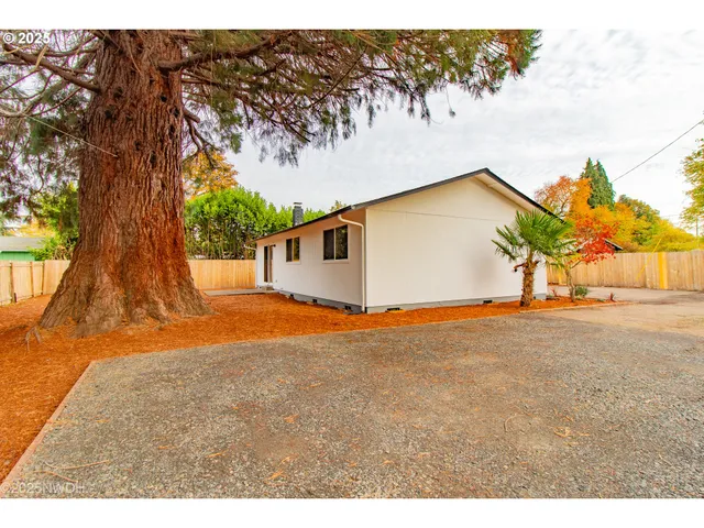 a view of outdoor space and yard
