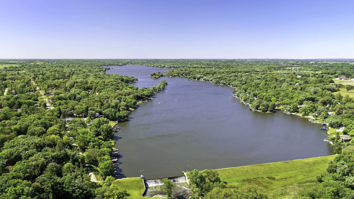 2241 Sassafras Way, Unit F Wonder Lake, IL 60097 - Photo 41 of 46 a view of a yard with an outdoor space