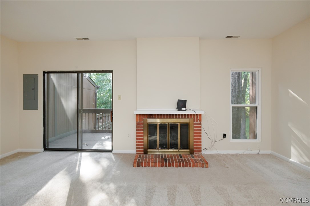11808 North Briar Patch Drive Midlothian, VA 23113 - Photo 22 of 42 a view of a livingroom with a fireplace