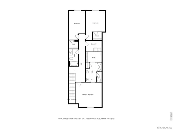 a picture of a room with a white wall and a large window