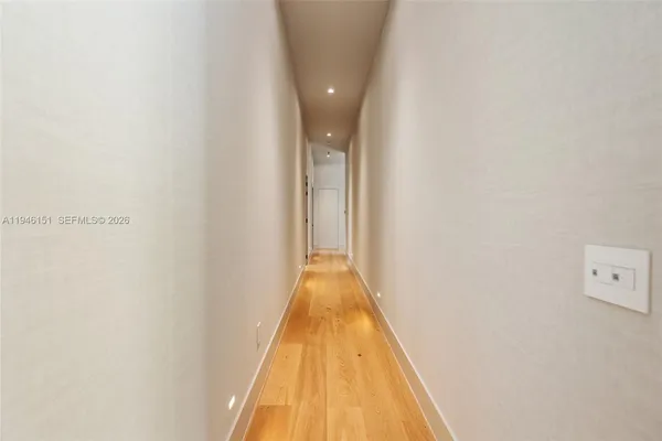 a view of empty room