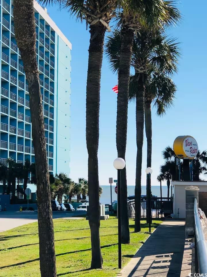 1600 South Ocean Boulevard, Unit 322 Myrtle Beach, SC 29577 - Photo 4 of 16 Surrounding community featuring a yard