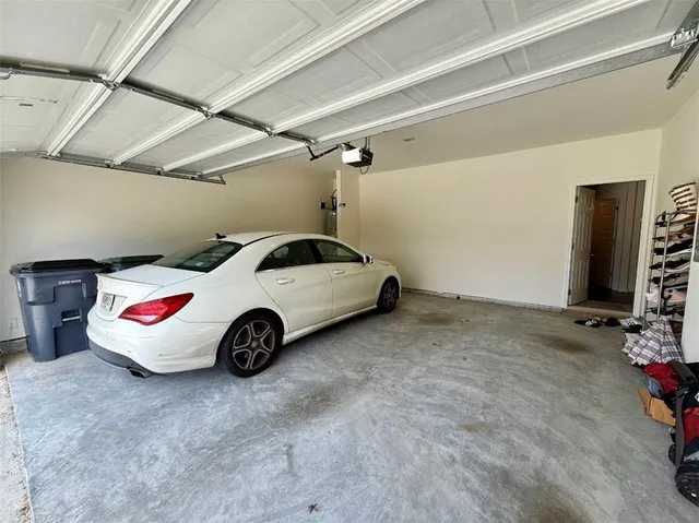 a view of parking garage