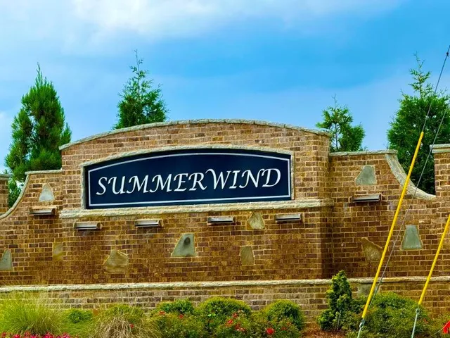 a view of a street sign