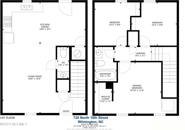$1,550 | 720 North 10th Street, Wilmington, NC 28401