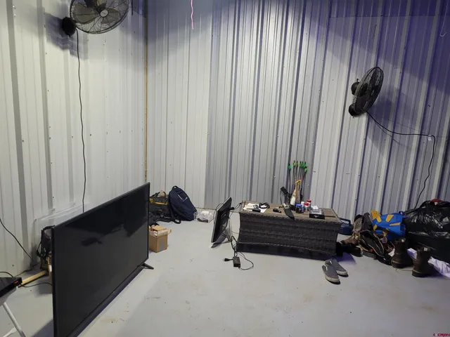 a view of storage and utility room