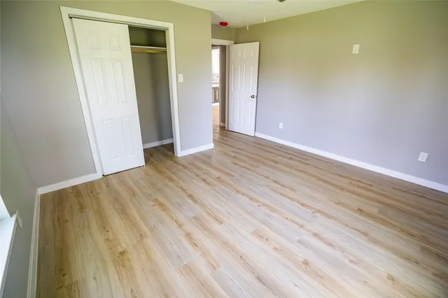 wooden floor in an empty room