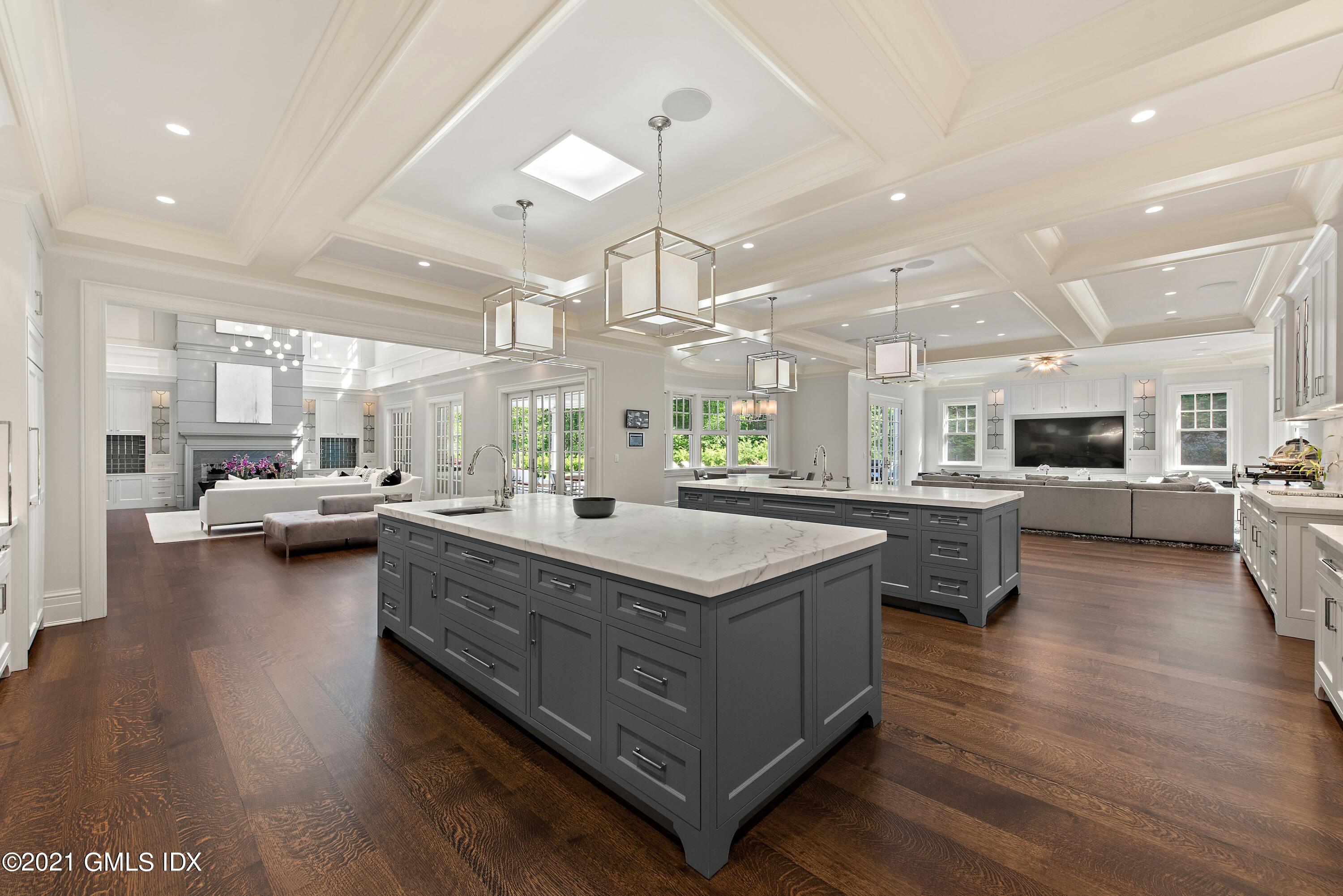 434 Riversville Road Greenwich, CT 06831 - Photo 12 of 47 a kitchen with counter top space and stainless steel appliances