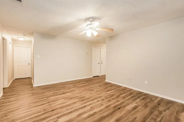 wooden floor in an empty room