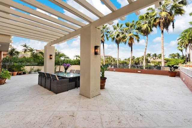 a view of living room with patio