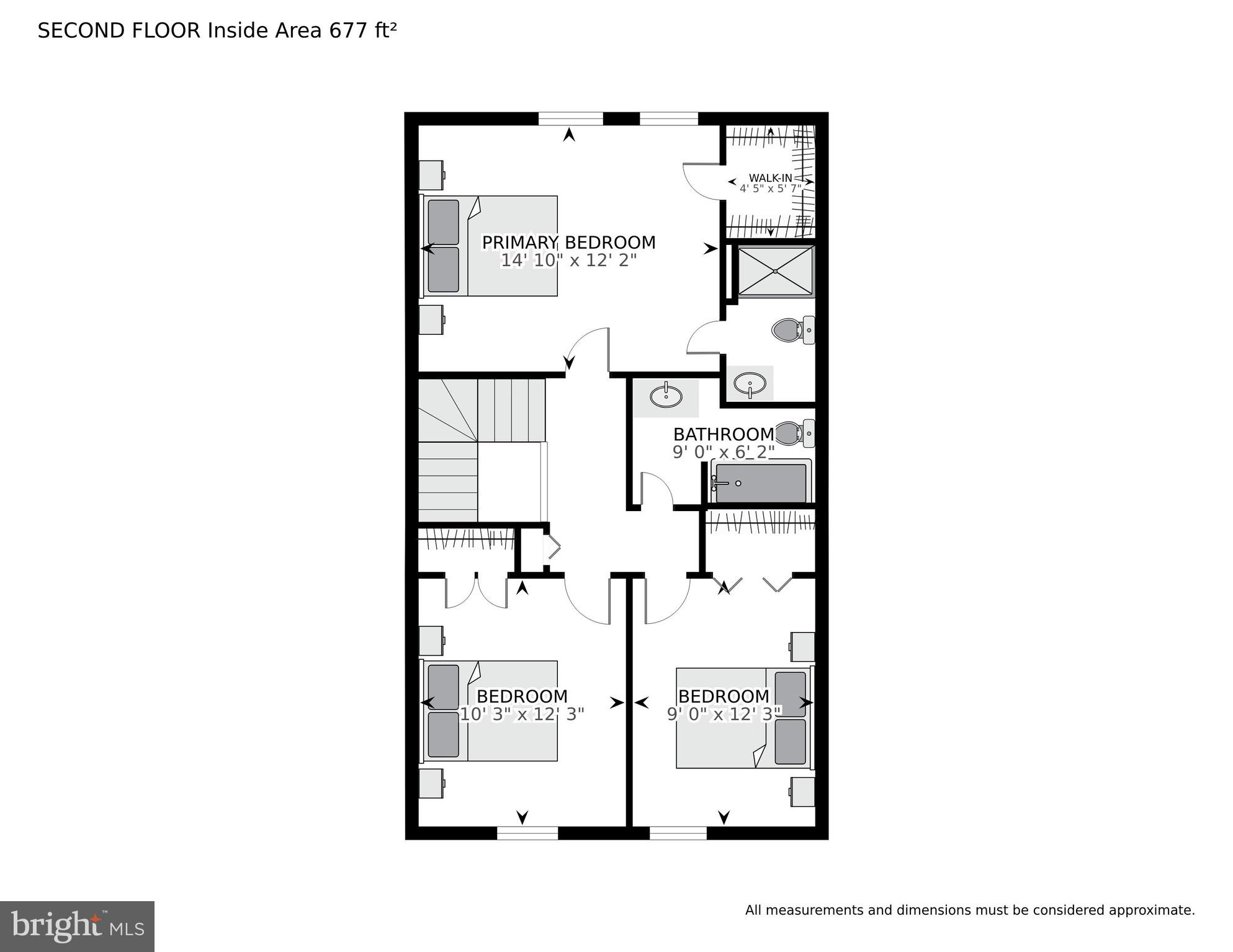 11862 Dunlop Court Reston, VA 20191 - Photo 28 of 28 Upper level floor plan