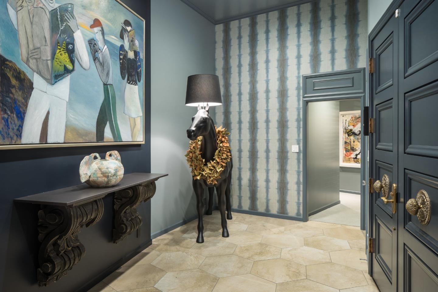 835 La Honda Road Woodside, CA 94062 - Photo 4 of 30 a view of a hallway with elevator