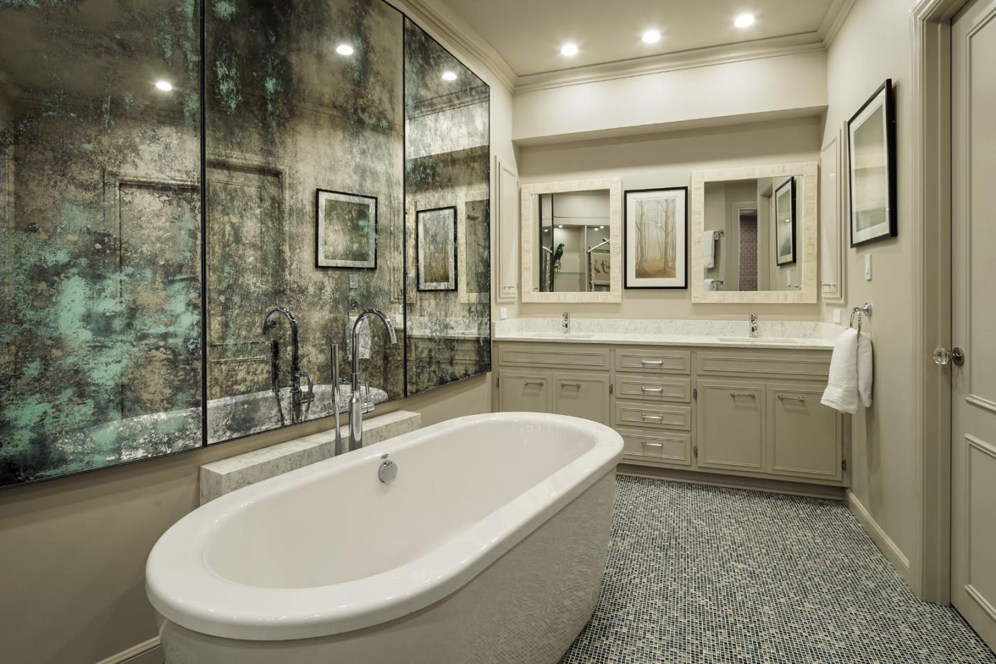 835 La Honda Road Woodside, CA 94062 - Photo 8 of 30 a bathroom with a bathtub and a sink