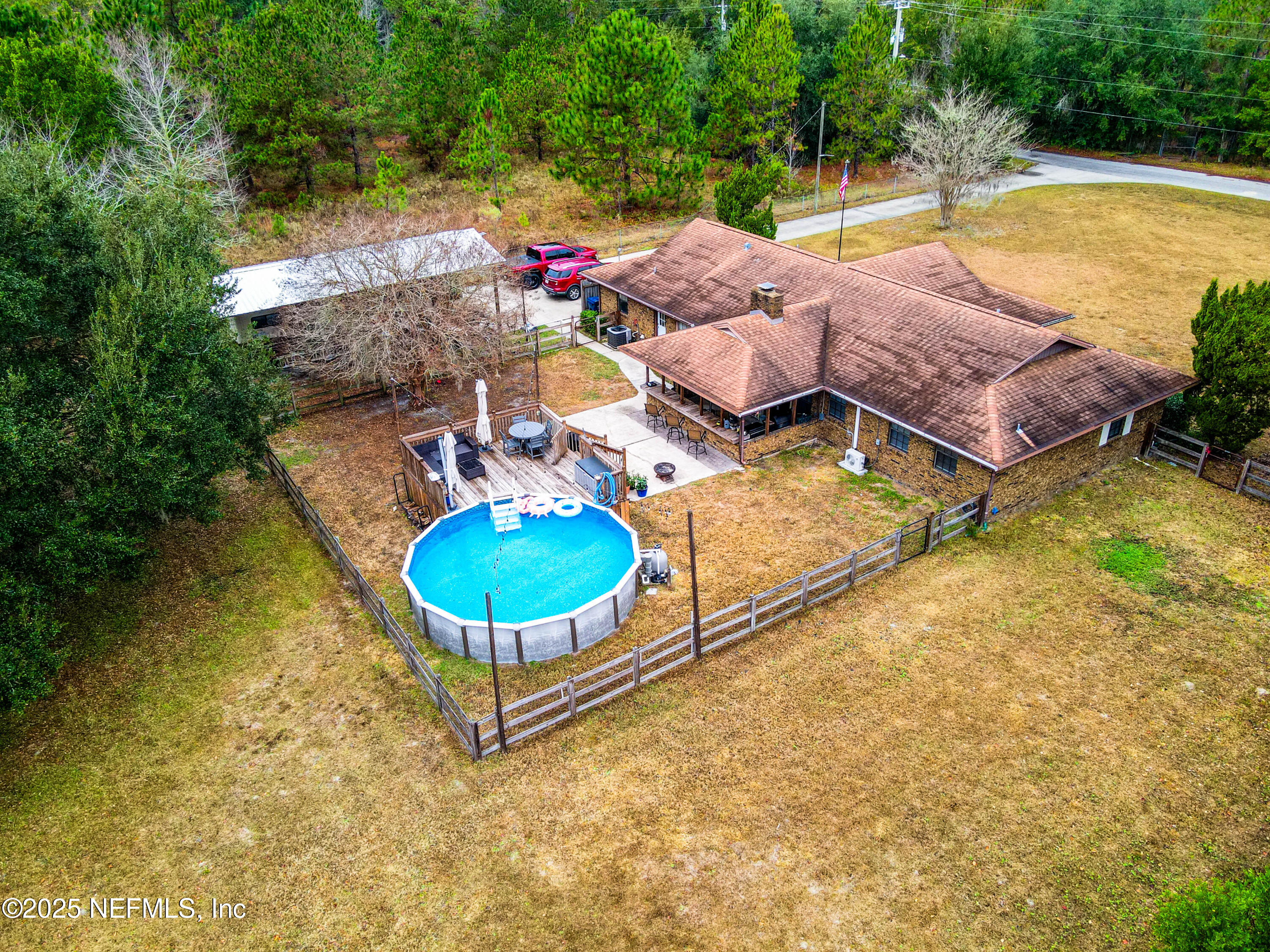 820 Golf Club Road Macclenny, FL 32063 - Photo 5 of 51 swimming pool with outdoor seating