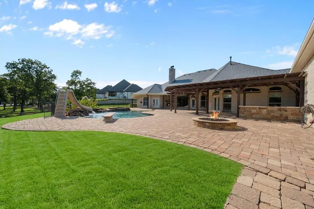 a house with garden in front of it
