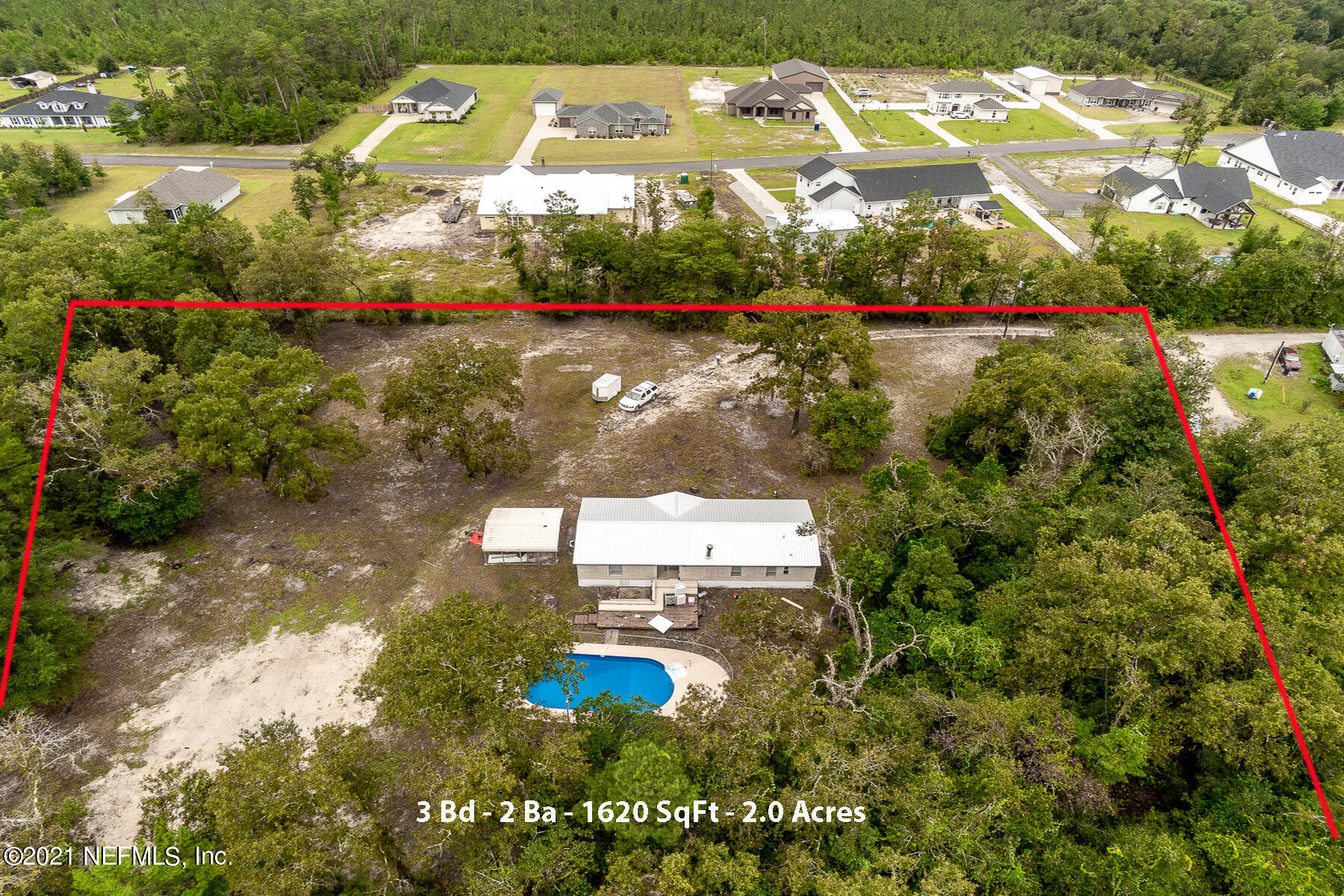 4171 Old Jennings Road Middleburg, FL 32068 - Photo 24 of 25 Ext Side Lot_