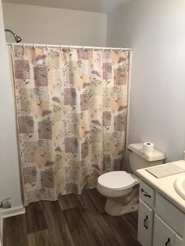 a view of a bathroom
