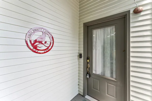 a view of door space
