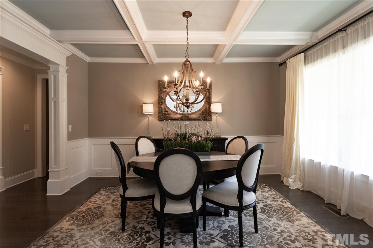 1224 Harrison Ridge Road Wake Forest, NC 27587 - Photo 6 of 25 Coffered Ceiling