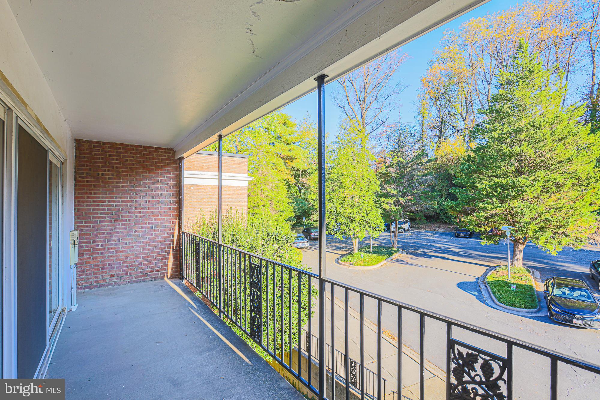 3535 Chevy Chase Lake Drive, Unit 310 Chevy Chase, MD 20815 - Photo 15 of 40 a view of a porch