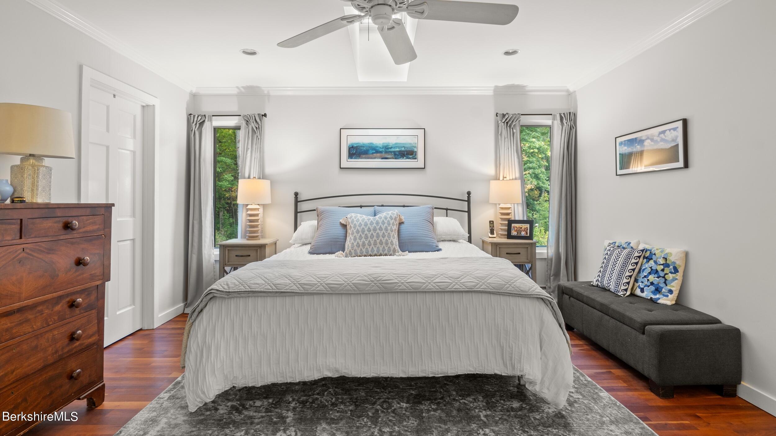 188 Hillsdale Road Egremont, MA 01230 - Photo 15 of 32 a bedroom with a bed and window