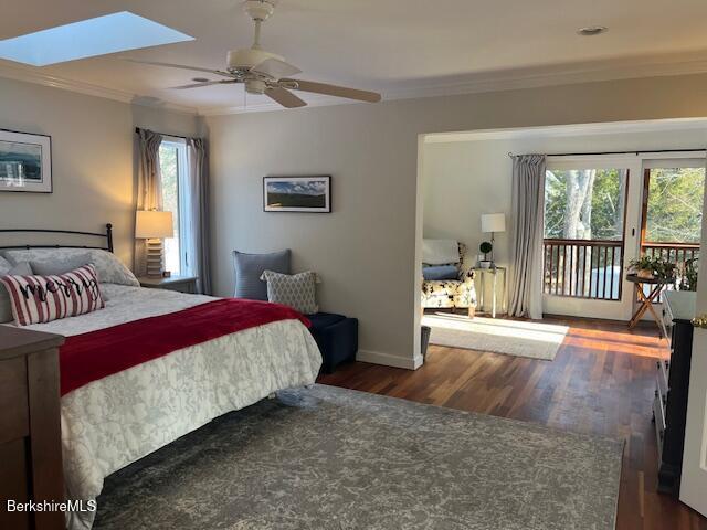 188 Hillsdale Road Egremont, MA 01230 - Photo 16 of 32 a bedroom with a large bed and a large window