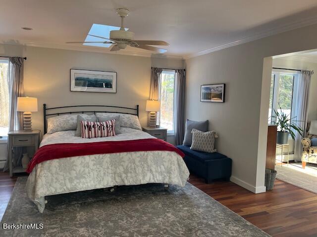 188 Hillsdale Road Egremont, MA 01230 - Photo 17 of 32 a bedroom with bed and wooden floor