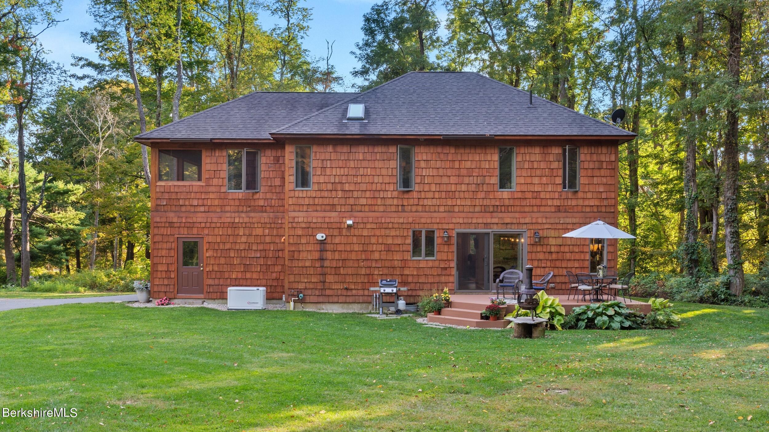 188 Hillsdale Road Egremont, MA 01230 - Photo 22 of 32 a aerial view of a house with a yard