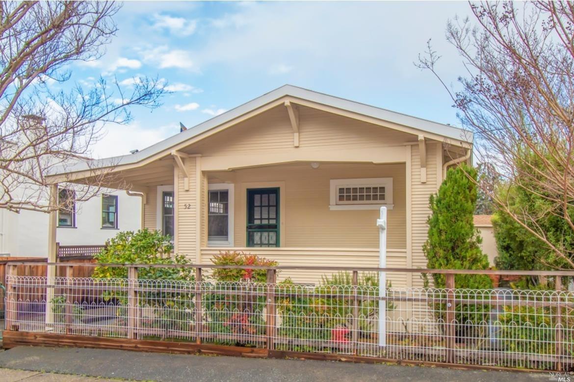 52 Clark Street San Rafael, CA 94901 - Photo 1 of 1 a view of a house with a small yard