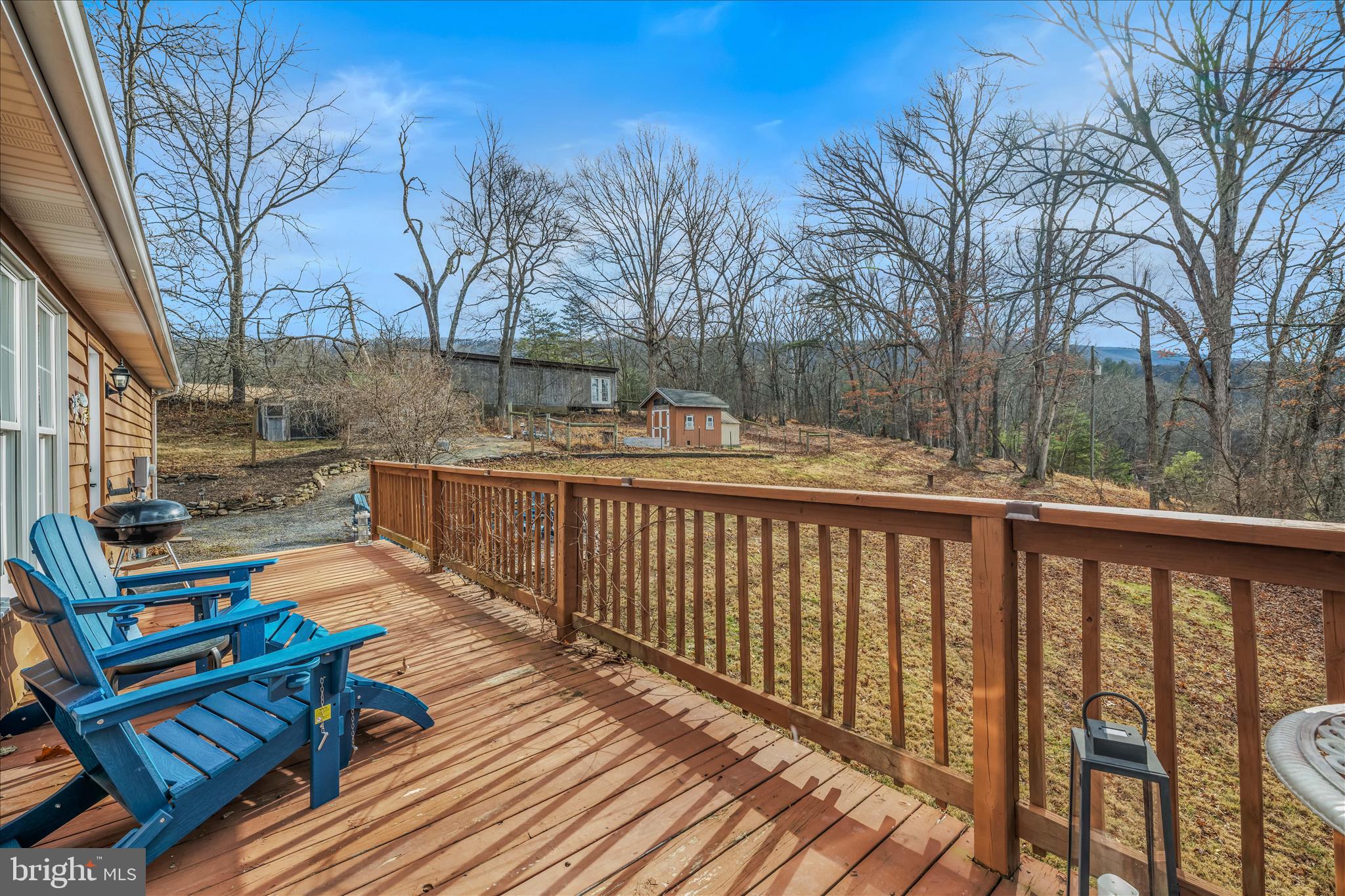 1636 Eckerd Lane Berkeley Springs, WV 25411 - Photo 29 of 85 a view of a two chairs on the roof deck