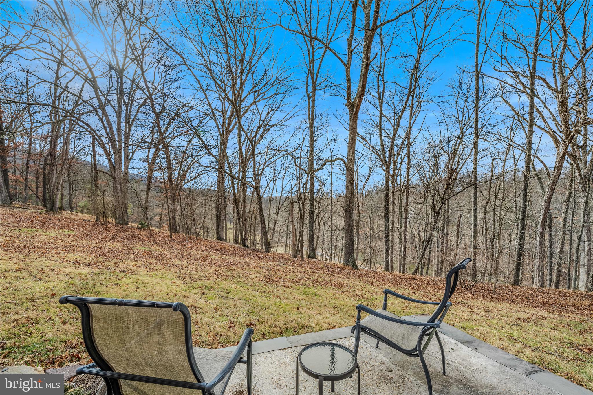 1636 Eckerd Lane Berkeley Springs, WV 25411 - Photo 50 of 85 a backyard of a house with barbeque oven and outdoor seating