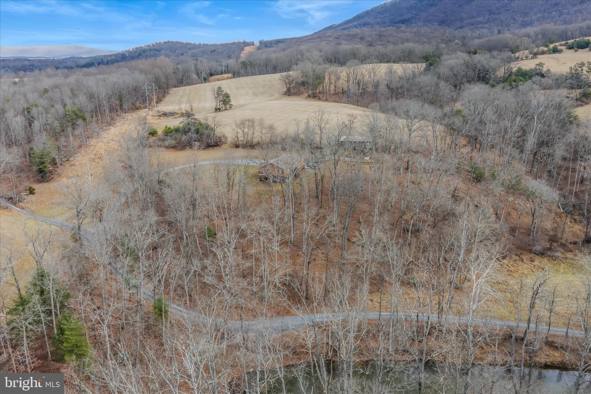 1636 Eckerd Lane Berkeley Springs, WV 25411 - Photo 77 of 85 a view of a dry yard with green space