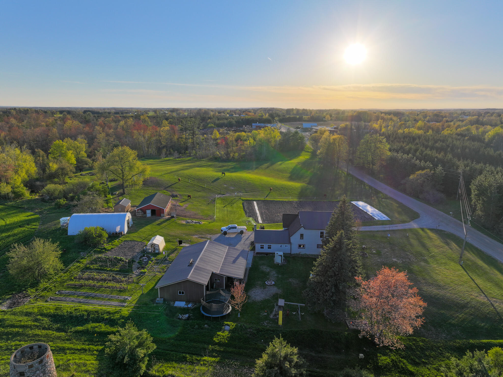 17463 Sunrise Lake Road Leroy, MI 49655 - Photo 56 of 62 DJI_20260504203342_0494_D