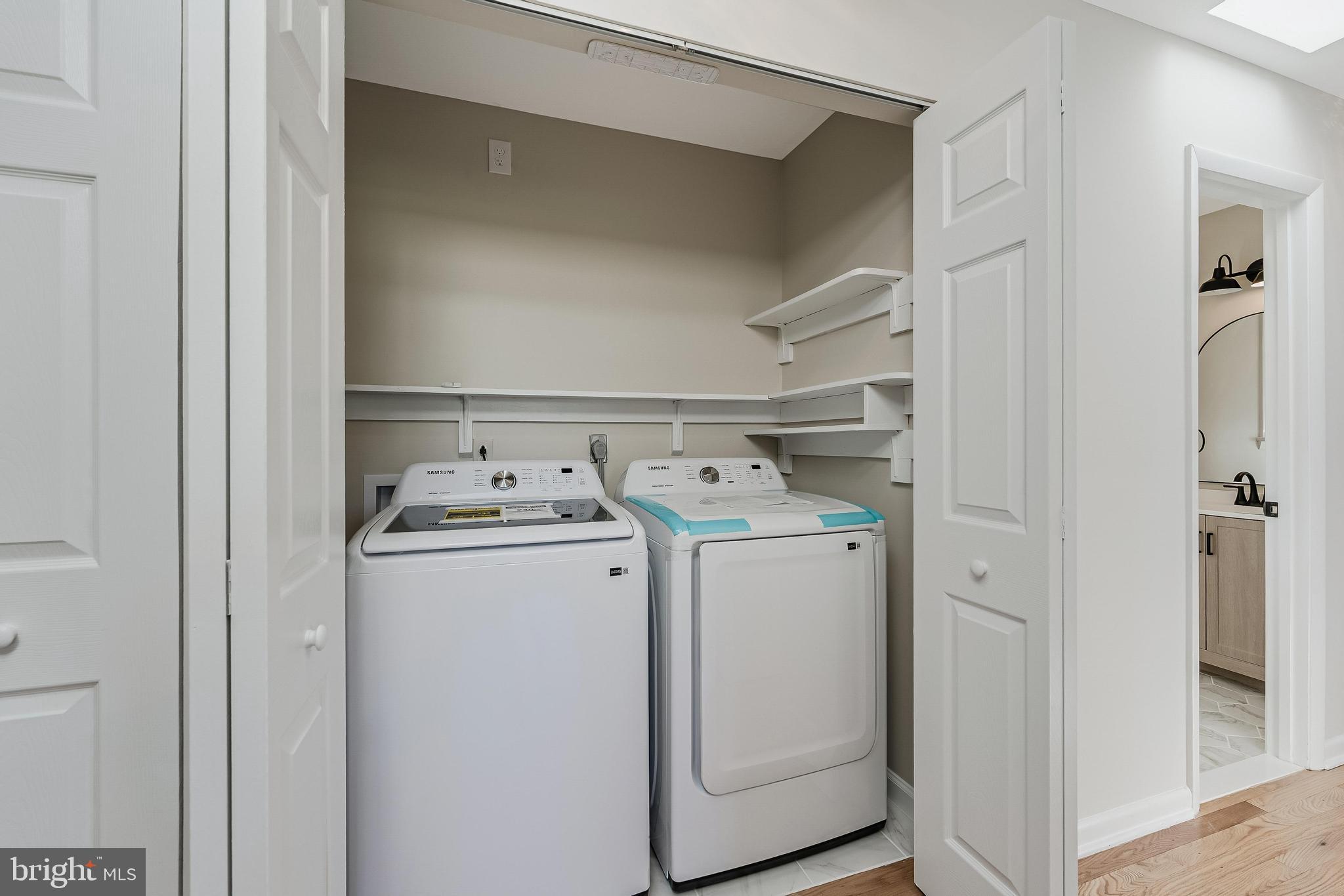 6891 Wilson Road Marshall, VA 20115 - Photo 52 of 118 Efficient laundry space with storage.