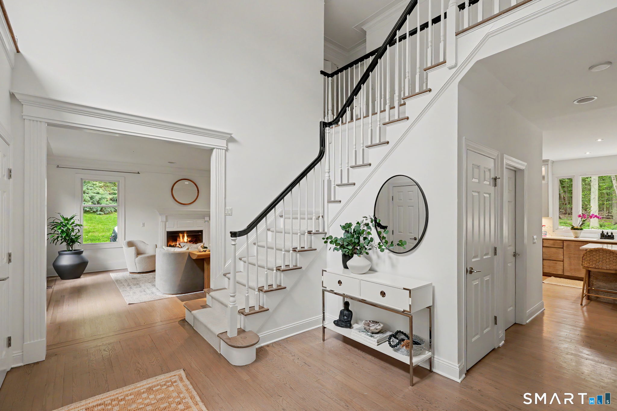 10 Side Hill Road Westport, CT 06880 - Photo 18 of 40 a view of an entryway with workspace
