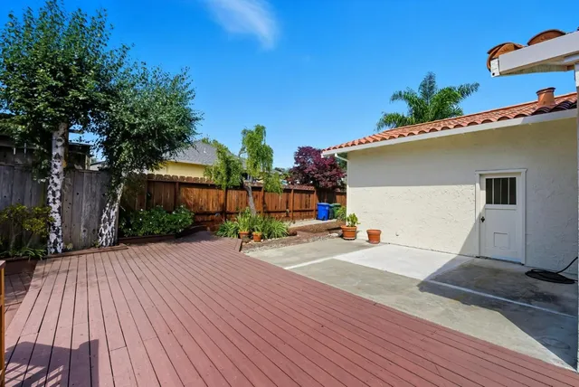a view of a house with a patio