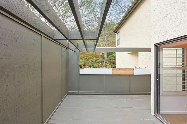 a view of a small space