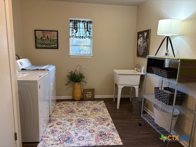 151 Rose Lane Salado, TX 76571 - Photo 26 of 31 a living room with furniture a flat screen tv and a fireplace