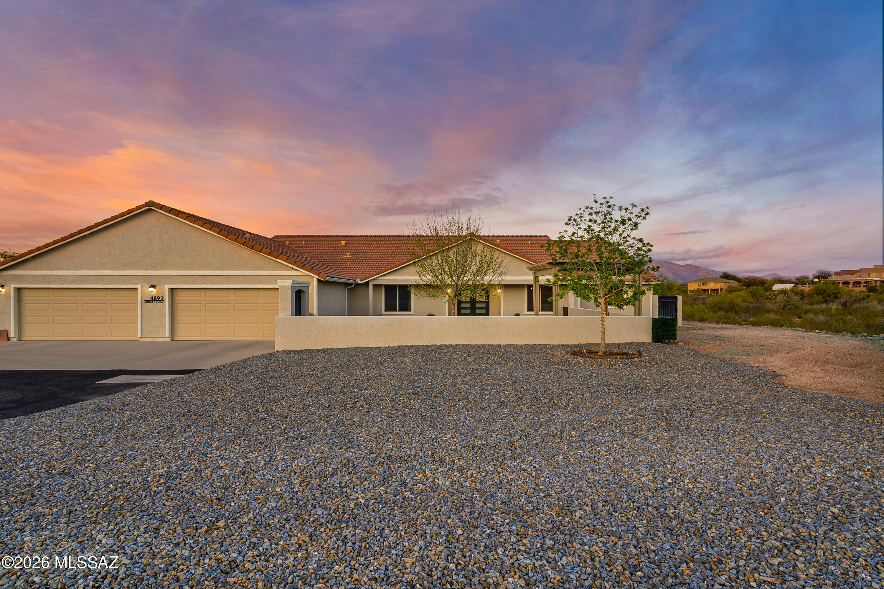 4892 West Sunset Road Tucson, AZ 85743 - Photo 37 of 45 Front Exterior