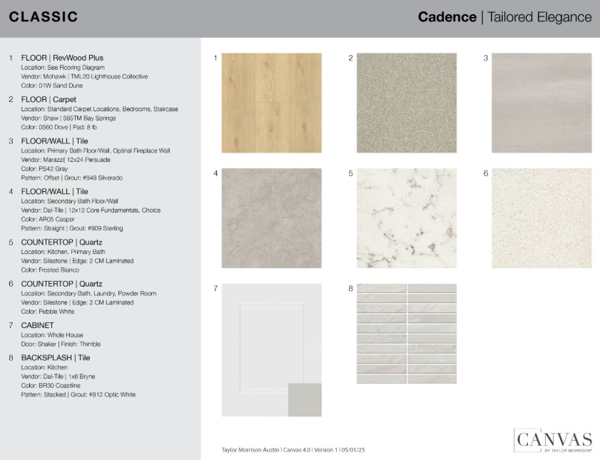 9204 The Ravine Way Austin, TX 78744 - Photo 4 of 32 9204 The Ravine Way design selections! This home is currently under construction and selections are subject to change.