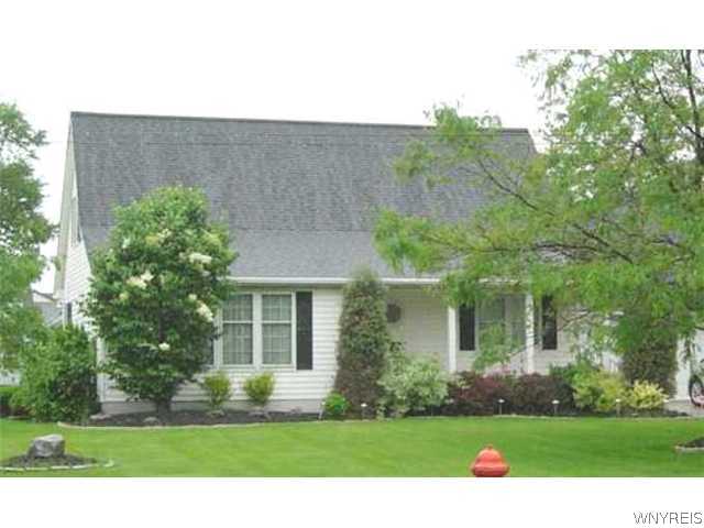 929 Baseline Road Grand Island, NY 14072 - Photo 1 of 1 Exterior Front. Generous front porch and 2 car gar
