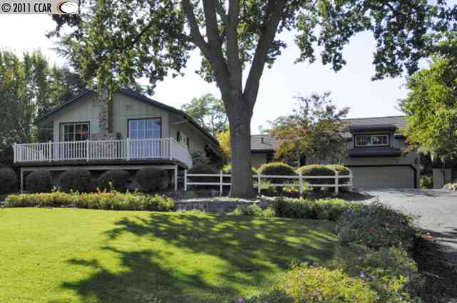 155 Wilson Road Alamo, CA 94507 - Photo 1 of 1 a house view with a garden space